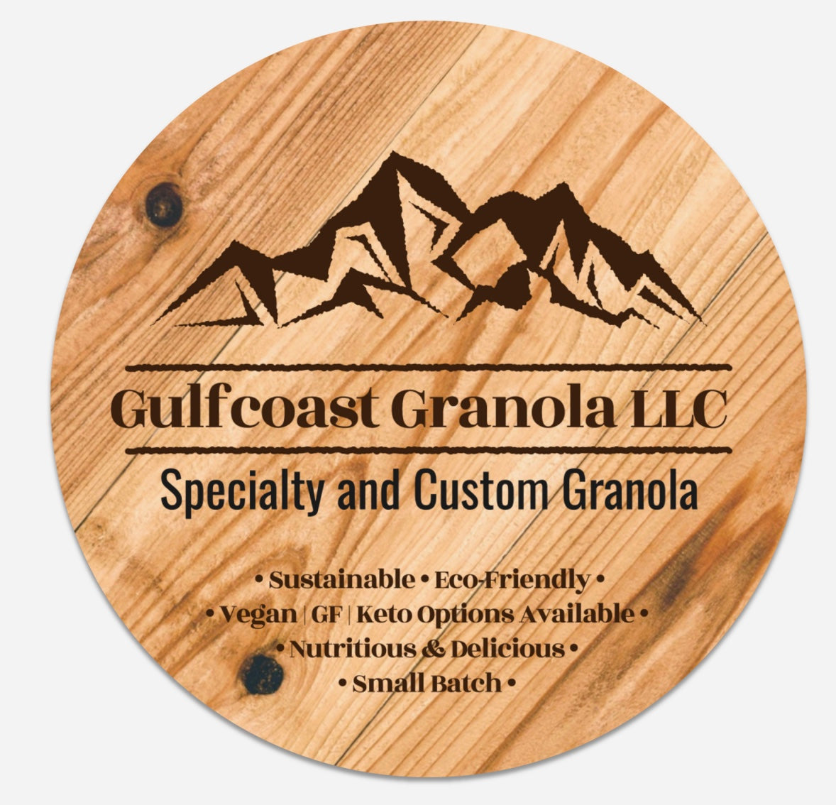 Gulfcoast Granola Coasters