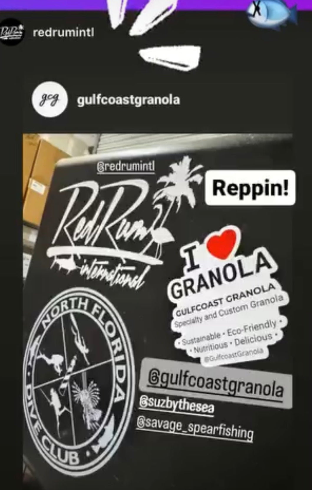 GCG I Heart Granola Magnet